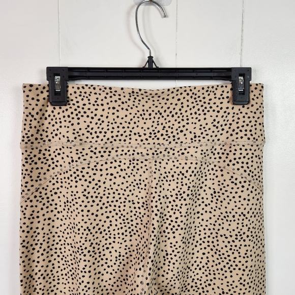 Abercrombie and Fitch Leopard Animal Print High Rise Leggings Yoga Tight Medium - Picture 3 of 6